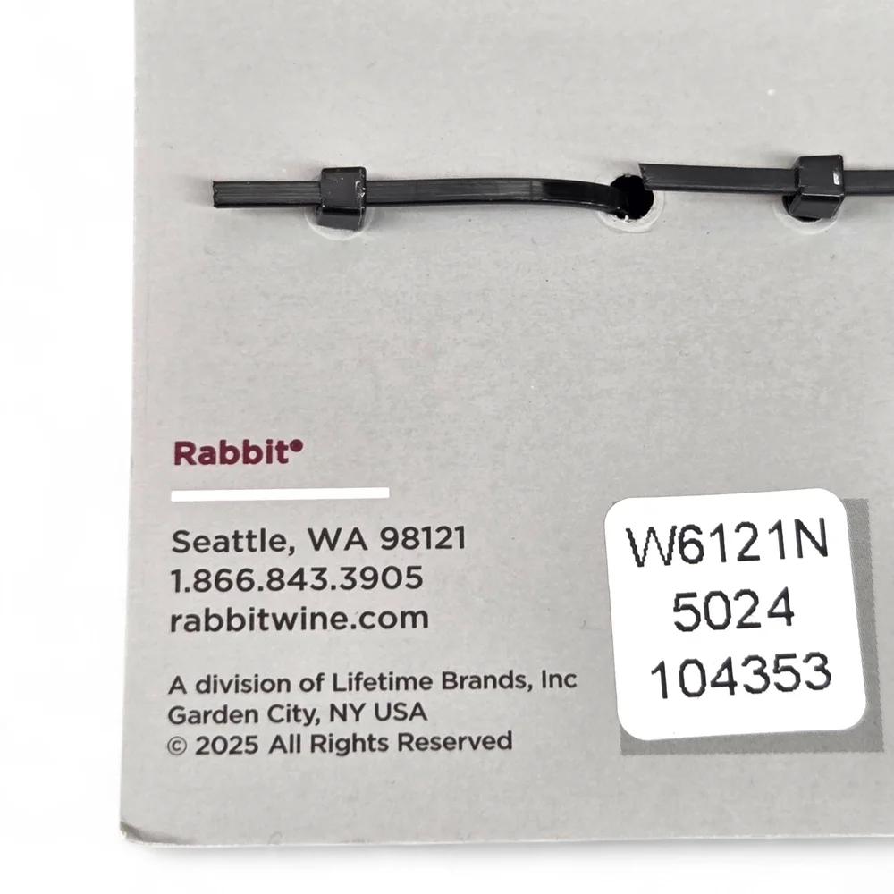 Rabbit Multi-Color Bottle Stoppers Set NEW IN PKG